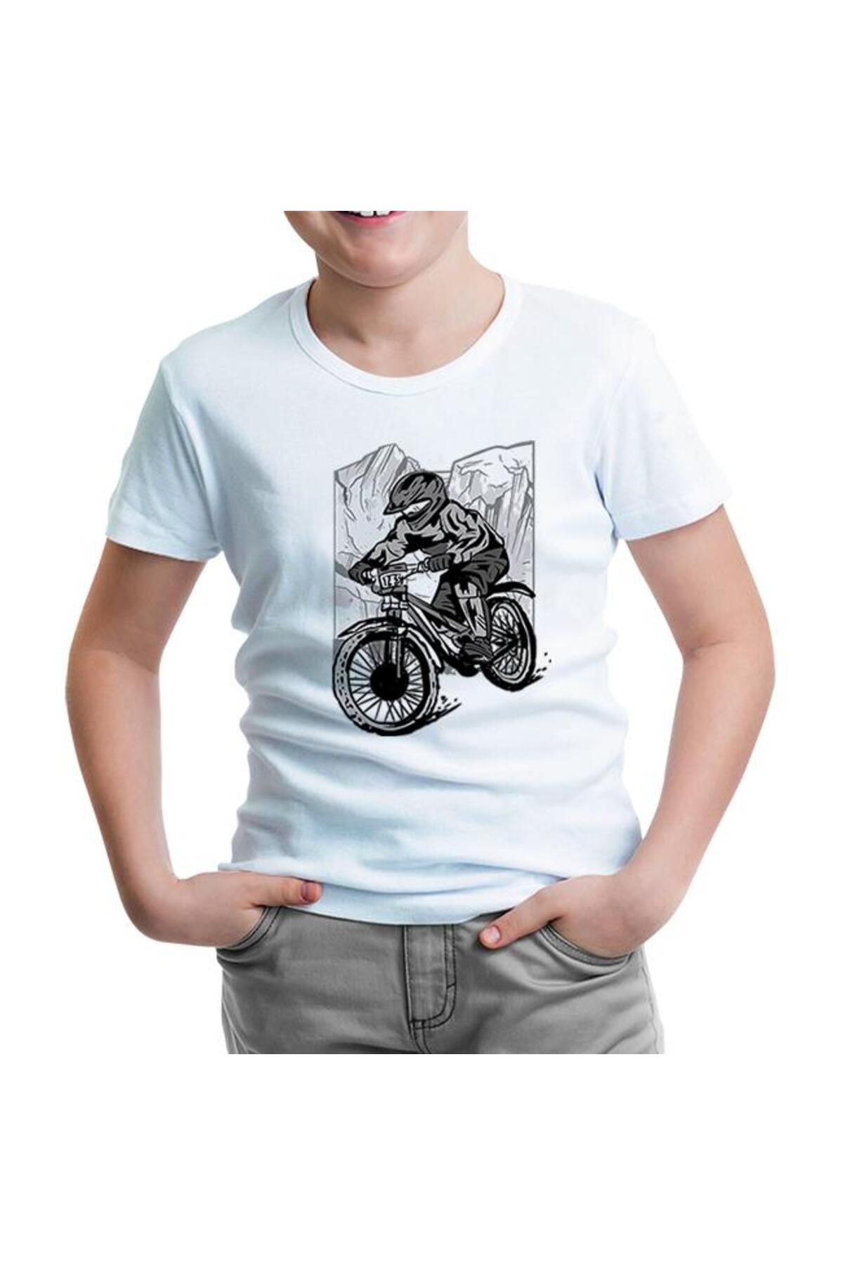 Lord T-Shirt A Biker RidingIn Front Of The Mo...