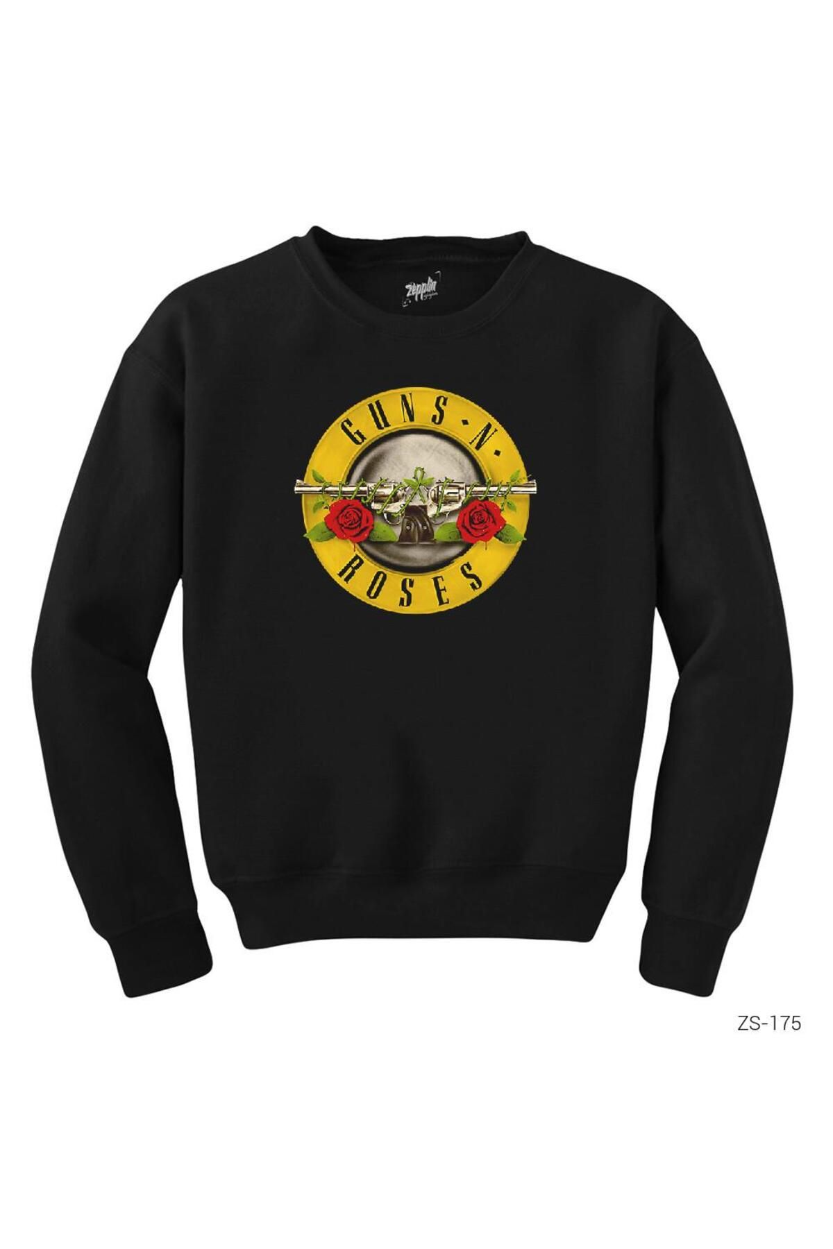 CrowsGate Guns n Roses SiyahSweatshirt