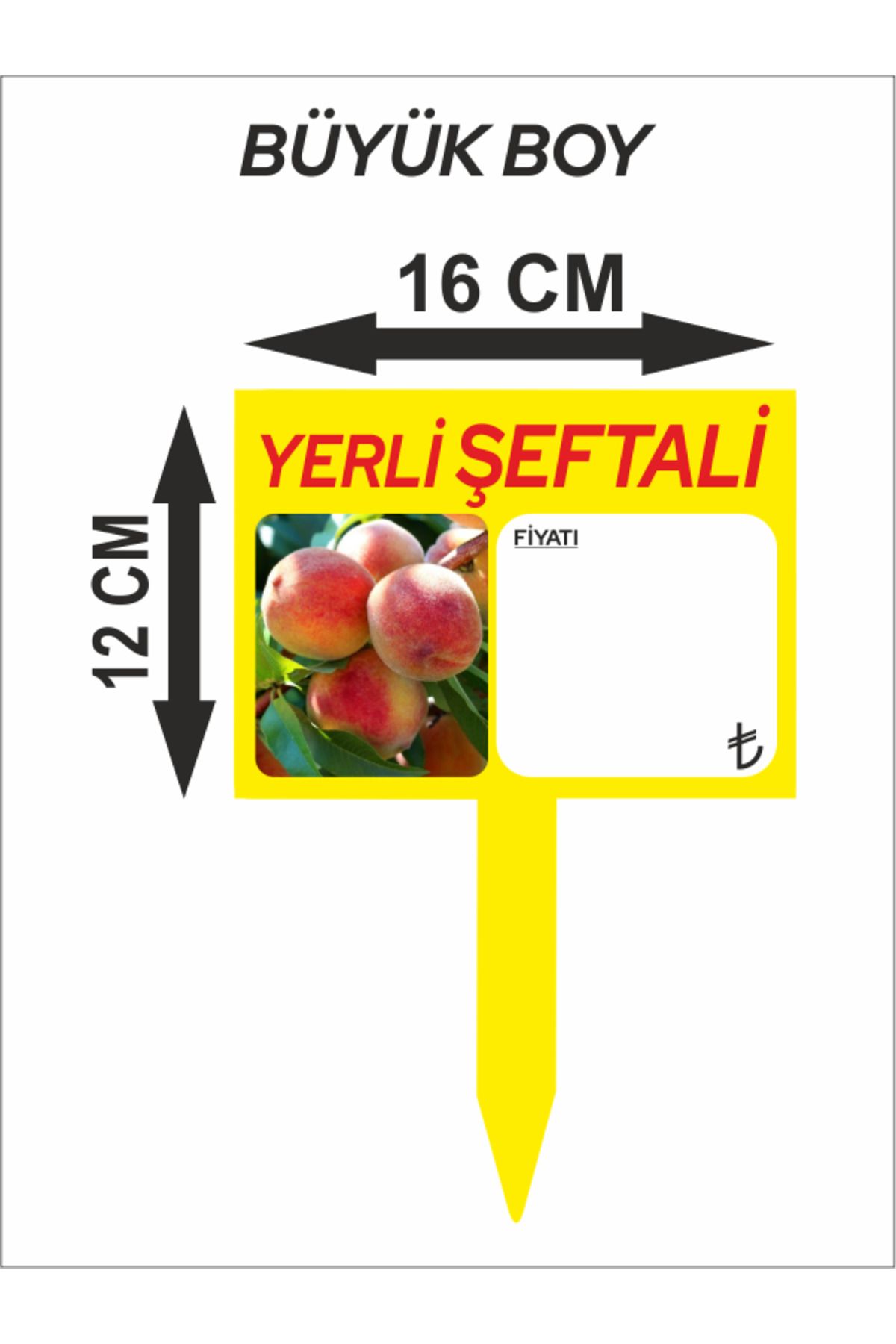 çavuşoğlu etiket 16x12 EbatYerli Şeftali Bask...