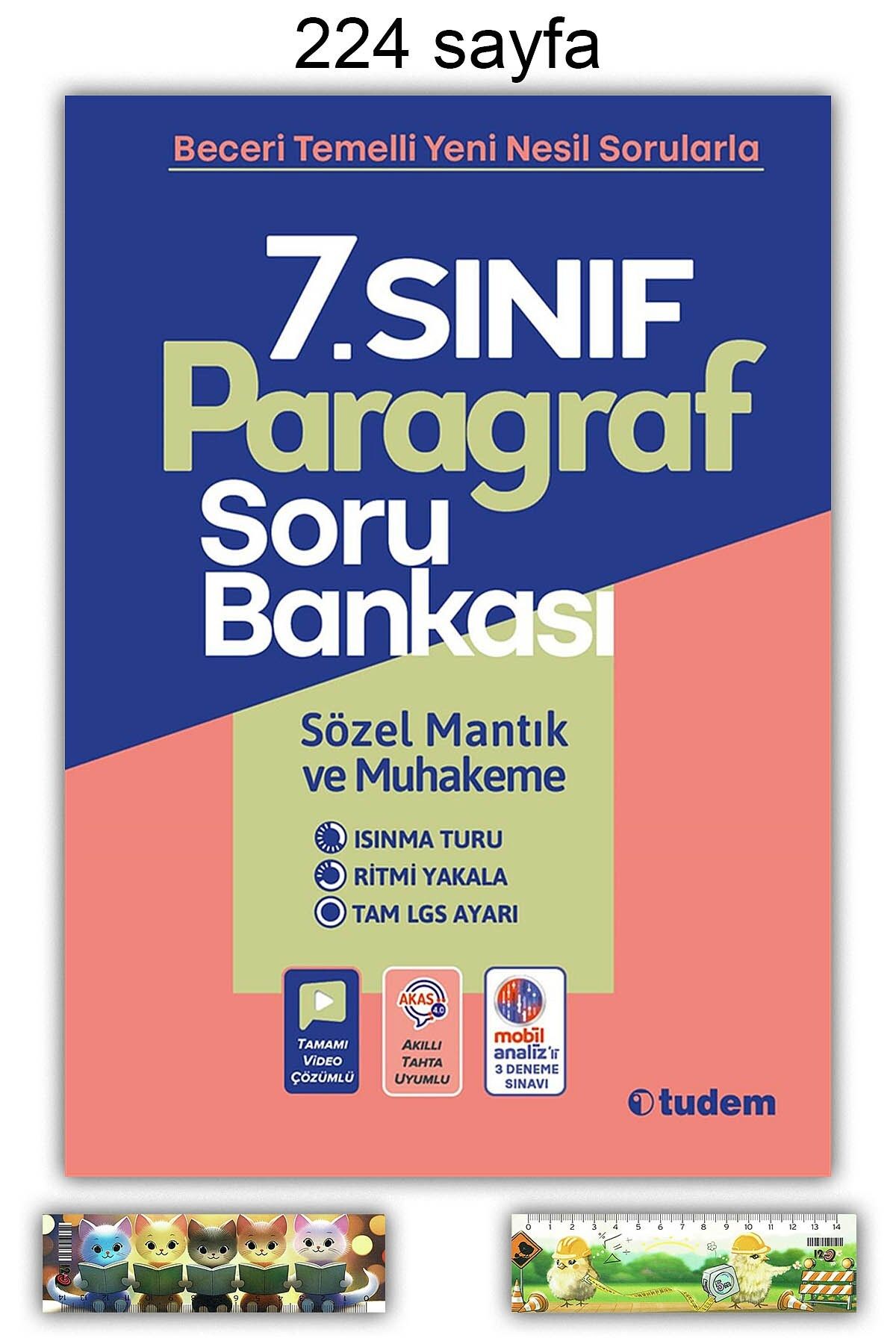 Tudem Yayınları7.sınıfParagraf Soru Bankası B...