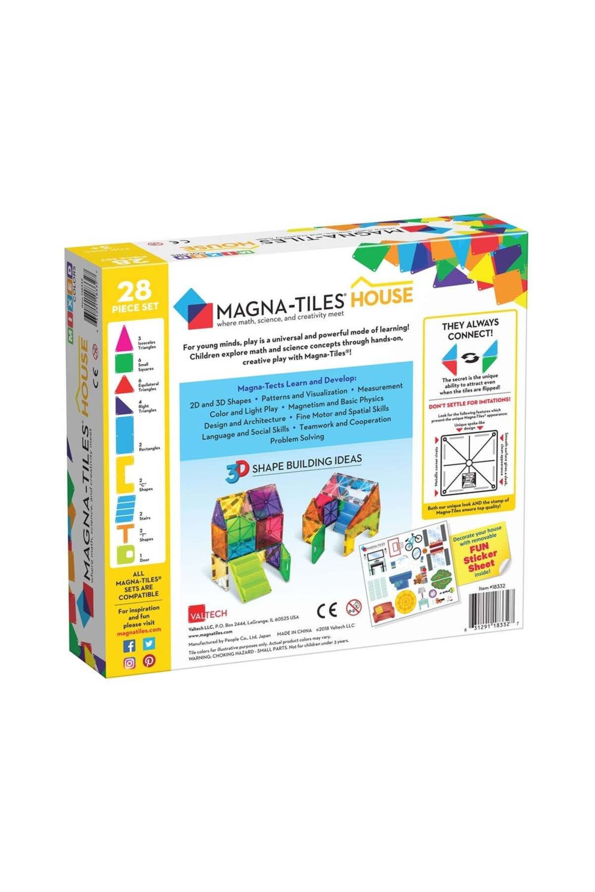 Magna-tiles - Ev - 28 Parça