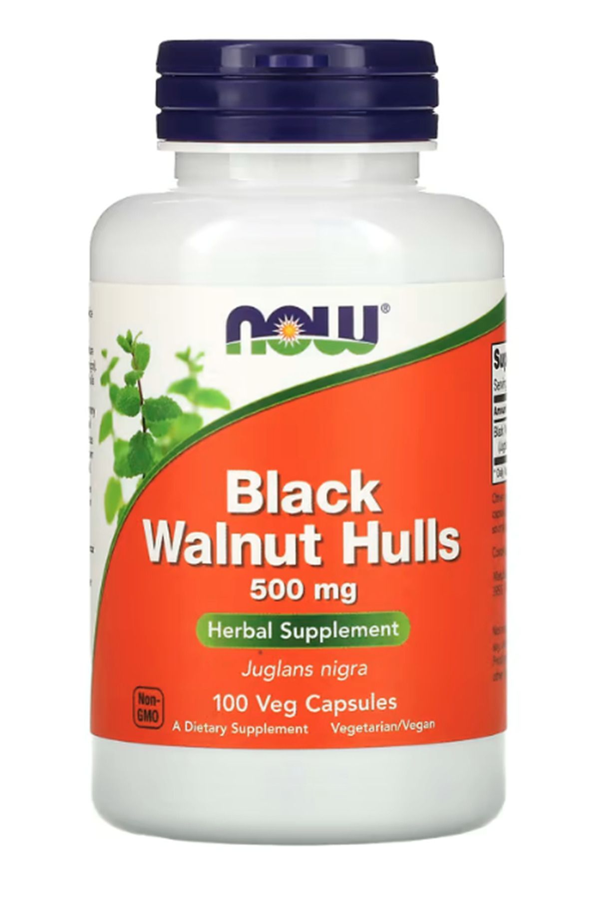 Now Foods , Black WalnutHulls, 500 Mg, 100 Ve...