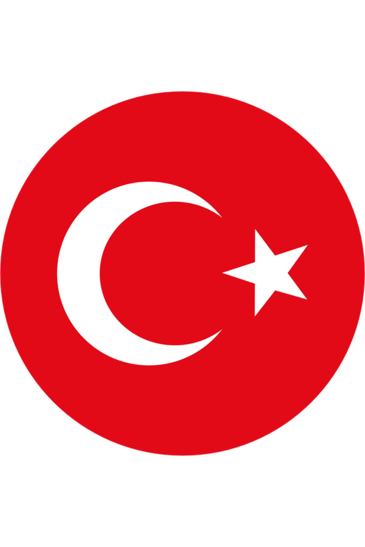 Reysa Tasarım Türkiye BayrağıSticker  10x10 c...