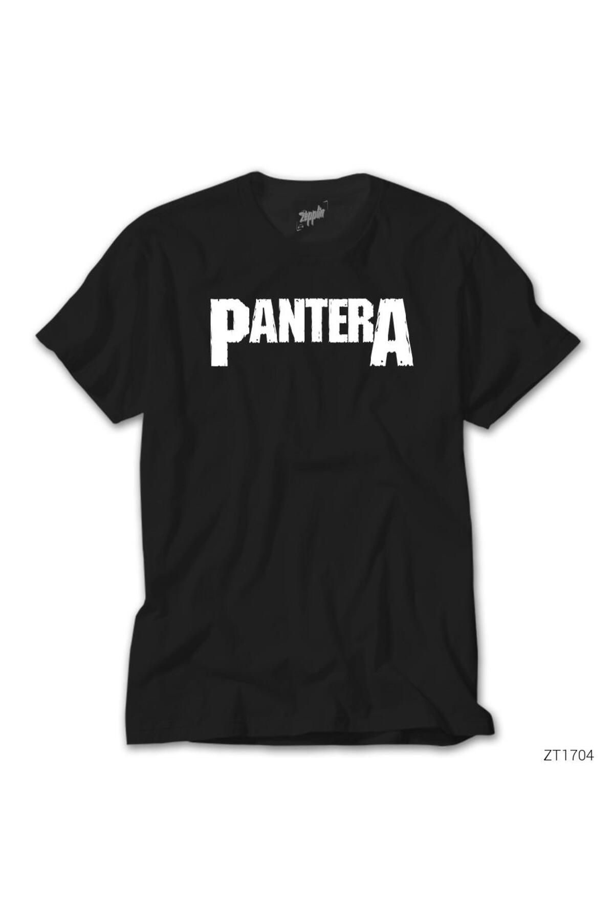 WAKHA Pantera Logo SiyahTişört