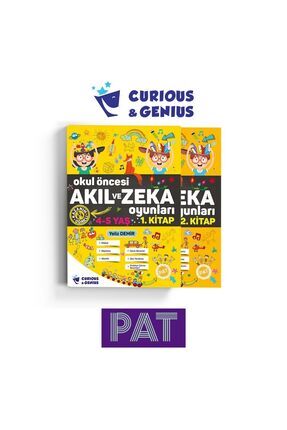 Pat Yayınları Okul Öncesi Akıl Ve Zeka Oyunları 4-5 Yaş Seti Image 0