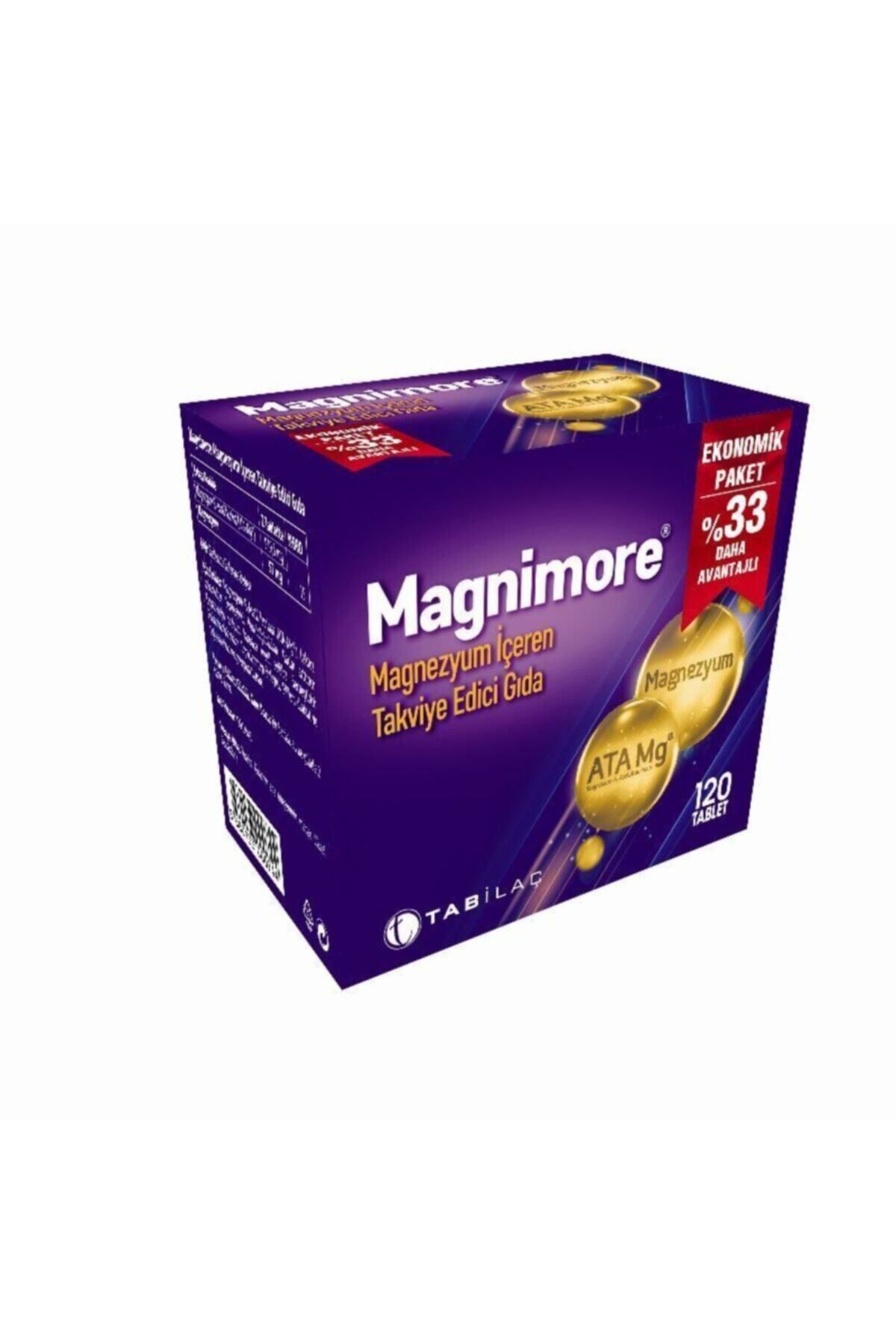 Magnimore120 Tablet |Ekonomik Paket