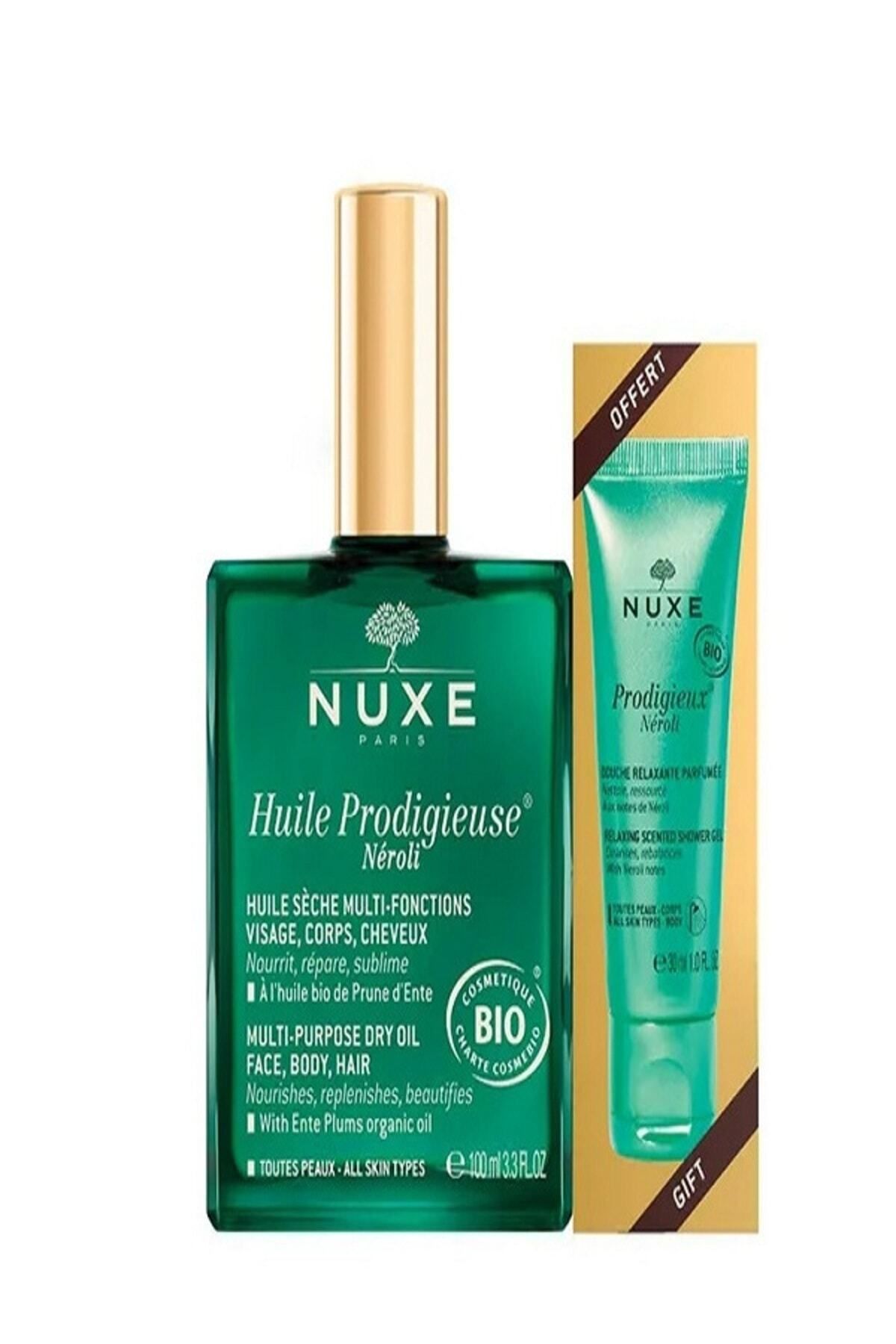 Nuxe Prodigieux Huile Neroli100ml Shower Gel...