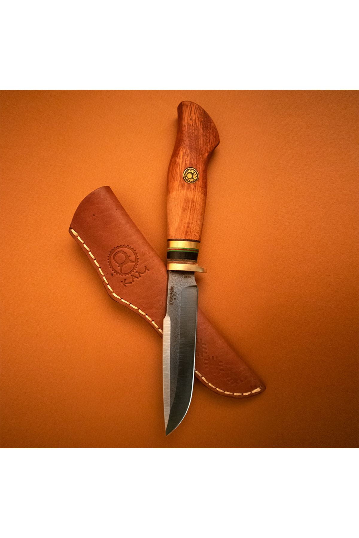 Kam Bıçak - A20 - N690 Çelik - Paduk Micarta - Sabit Bıçak