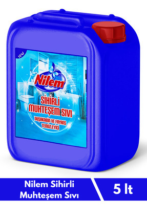 Sihirli Muhteşem Sıvı Duşakabin Ve Fayans Temizleyici 5 L Image 0