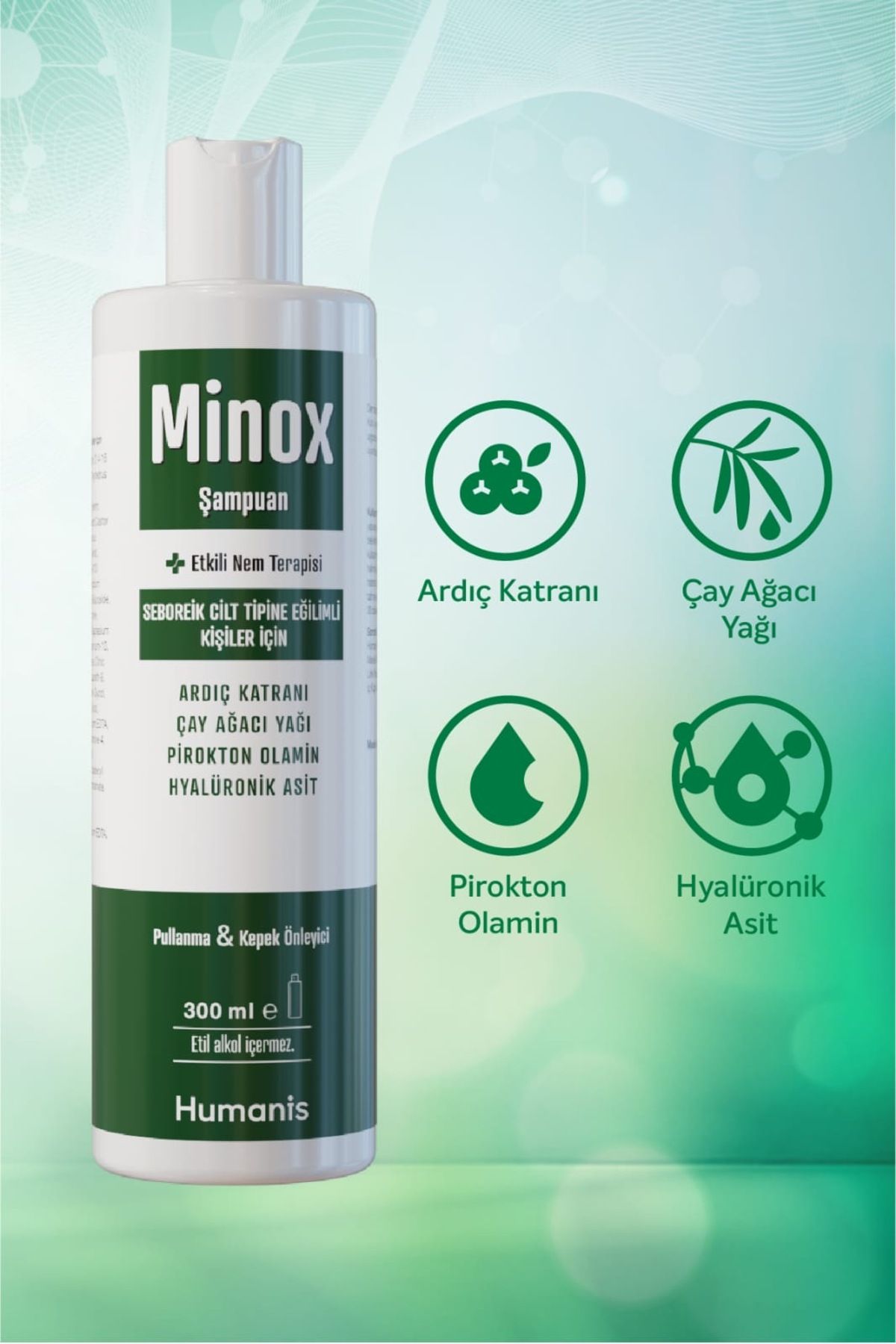 Minox Seboreik Kepek Ve Pullanma Karşıtı Şampuan