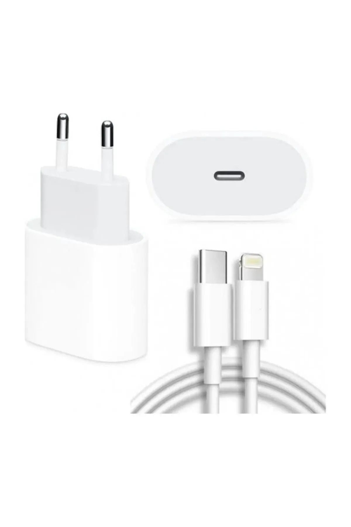 Bashasaray 20W Usb-C PowerAdaptör+Usb-C To Li...