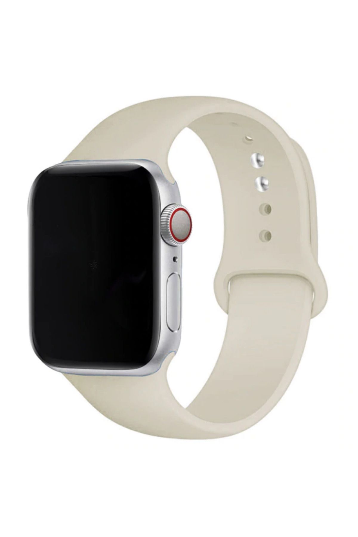 Mobaxaksesuar Apple Watch 10 42mm - 38/40/41mm S/m Beden Kordon Silikon Spor Kordon 2/3/4/5/6/se/7/8