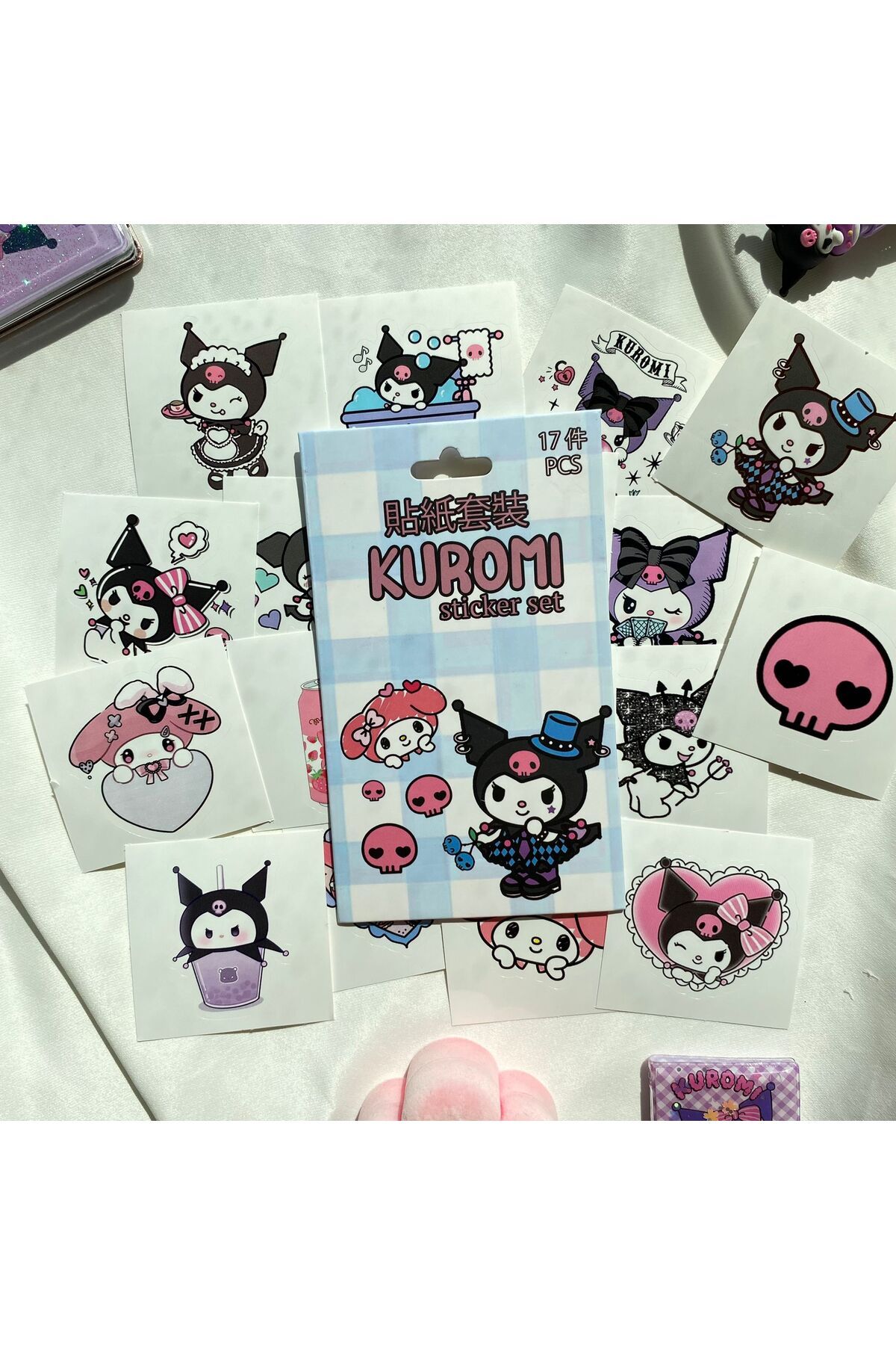 Wisevelya Kuromi ve My MelodySticker Seti