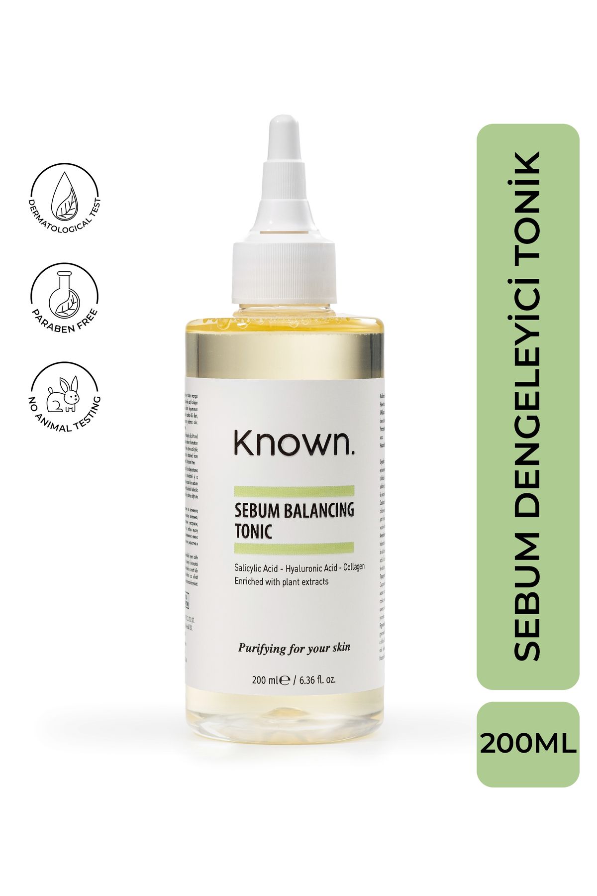 KNOWN.Sebum DengeleyiciTonik 200 ml