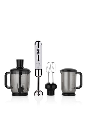 A447-14 Mia Mega Blender Set Vanilya/krom Image 0