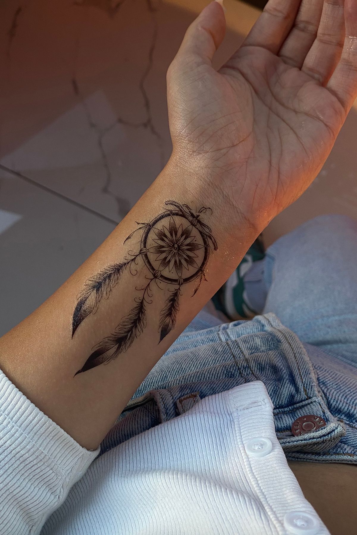 TakıştırGeçici Düş KapanıFigürlü Dövme Tattoo