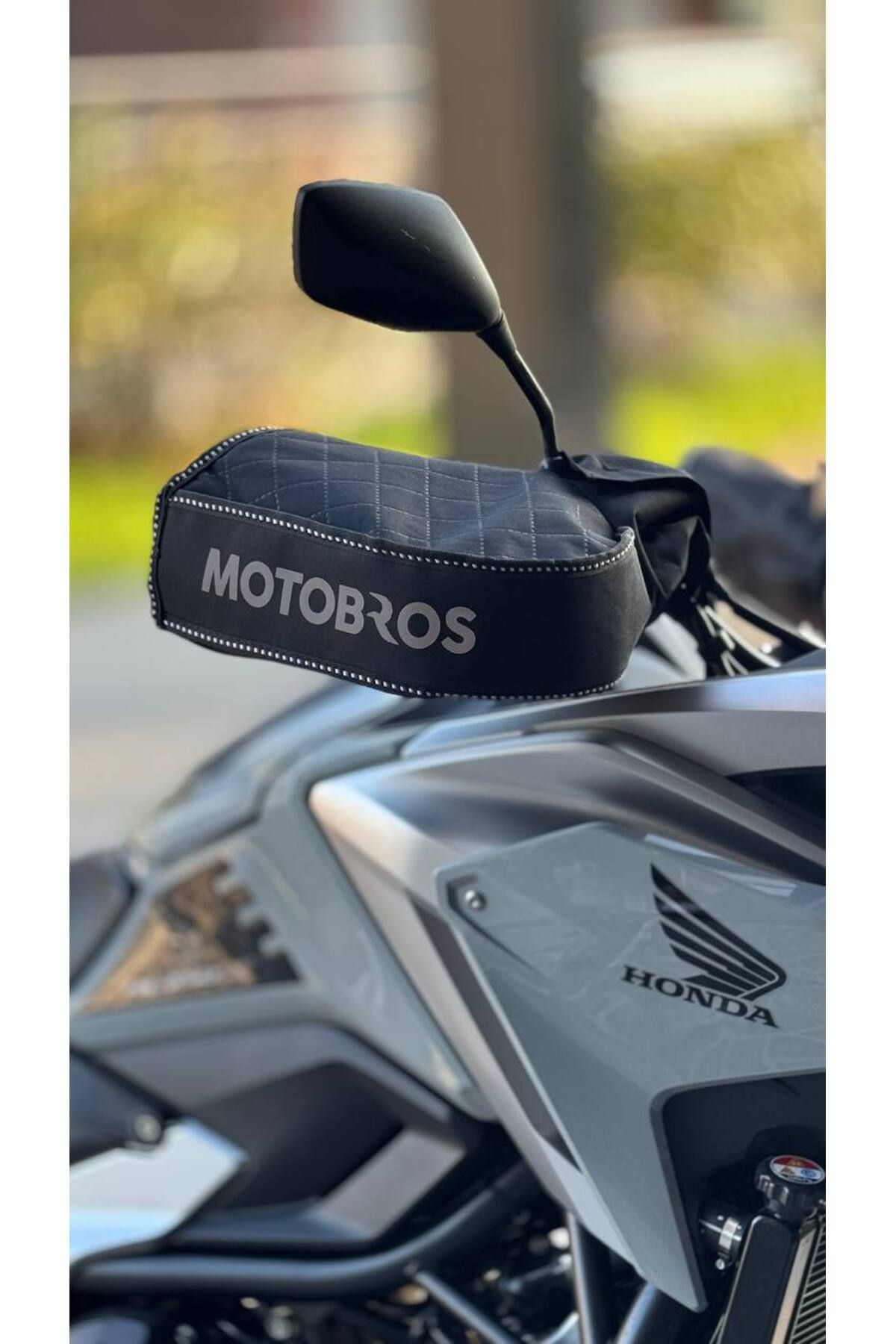 MotobrosMotosiklet El KorumaKılıfı Motor Elci...