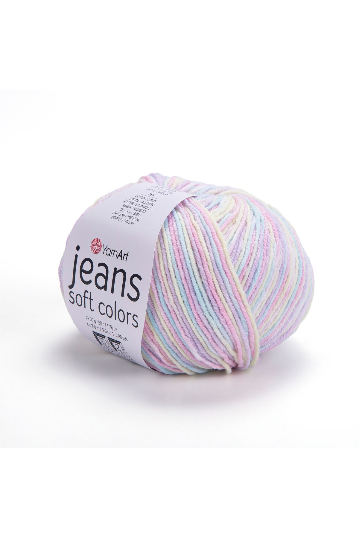 Yarnart Jeans Soft Colors -50 Gr. 160 Mt.