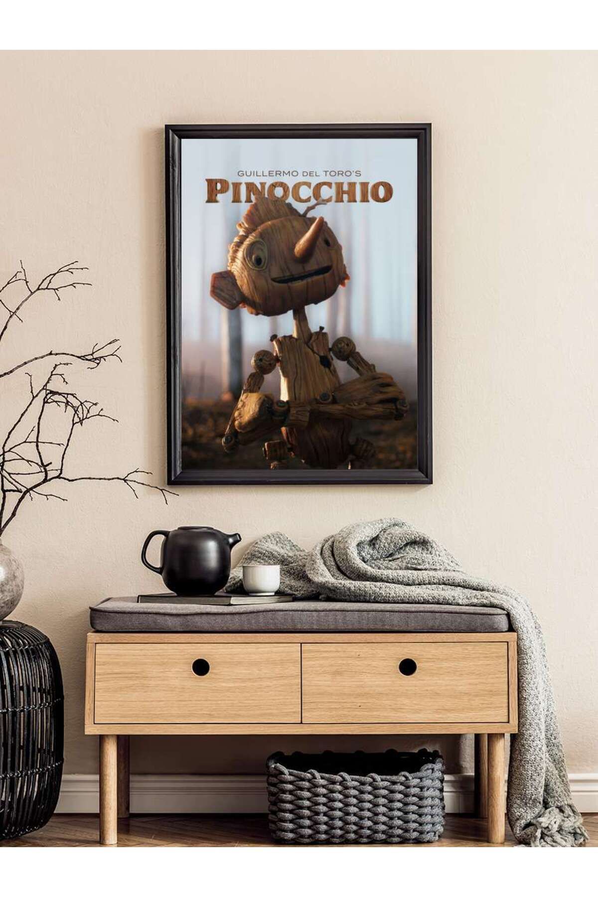 Guillermo del Toro sunar: Pinokyo - Guillermo del Toro's Pinocchio Film Poster