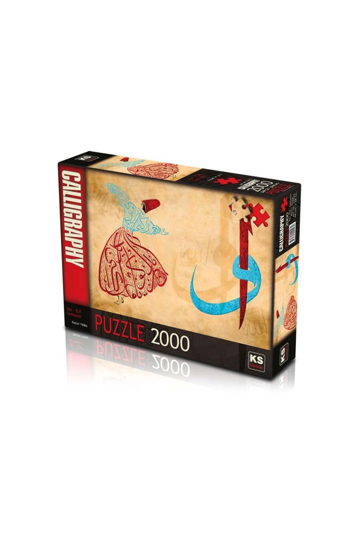 Nessiworld KS Vav-Elif-Semazen 2000 Parça Puzzle