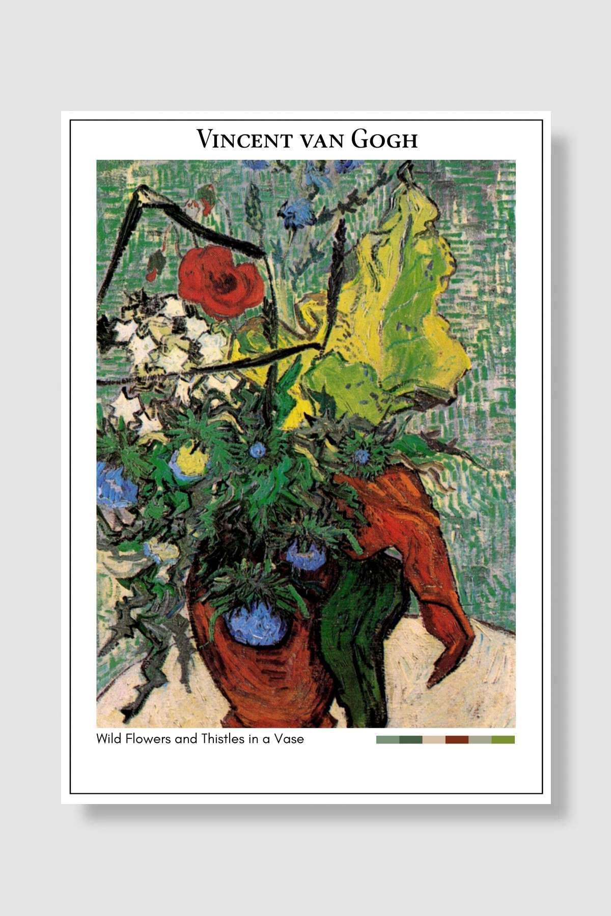 kubdekor Vincent van GoghWild Flowers and Thi...