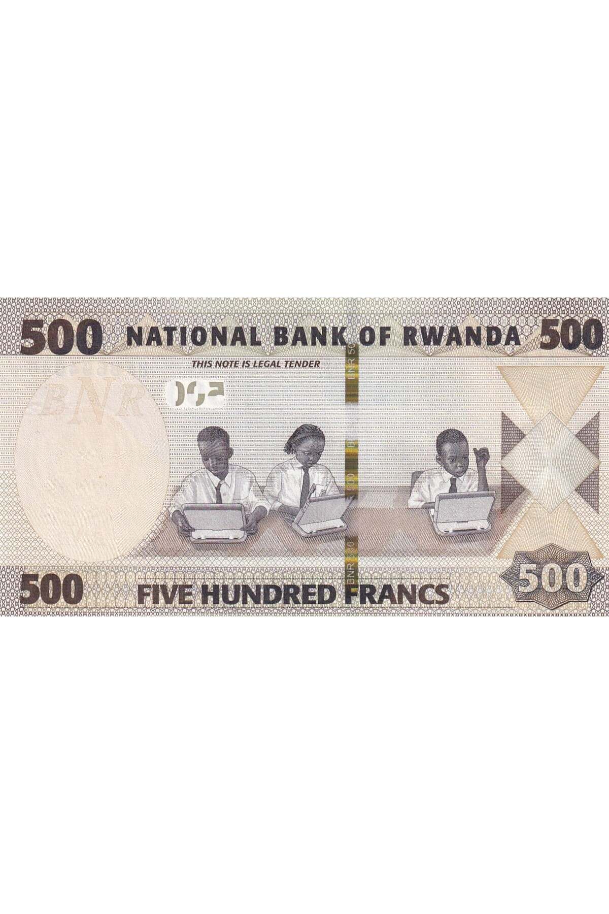 Benim KoleksiyonumRuanda(rwanda), 500 Frank (...