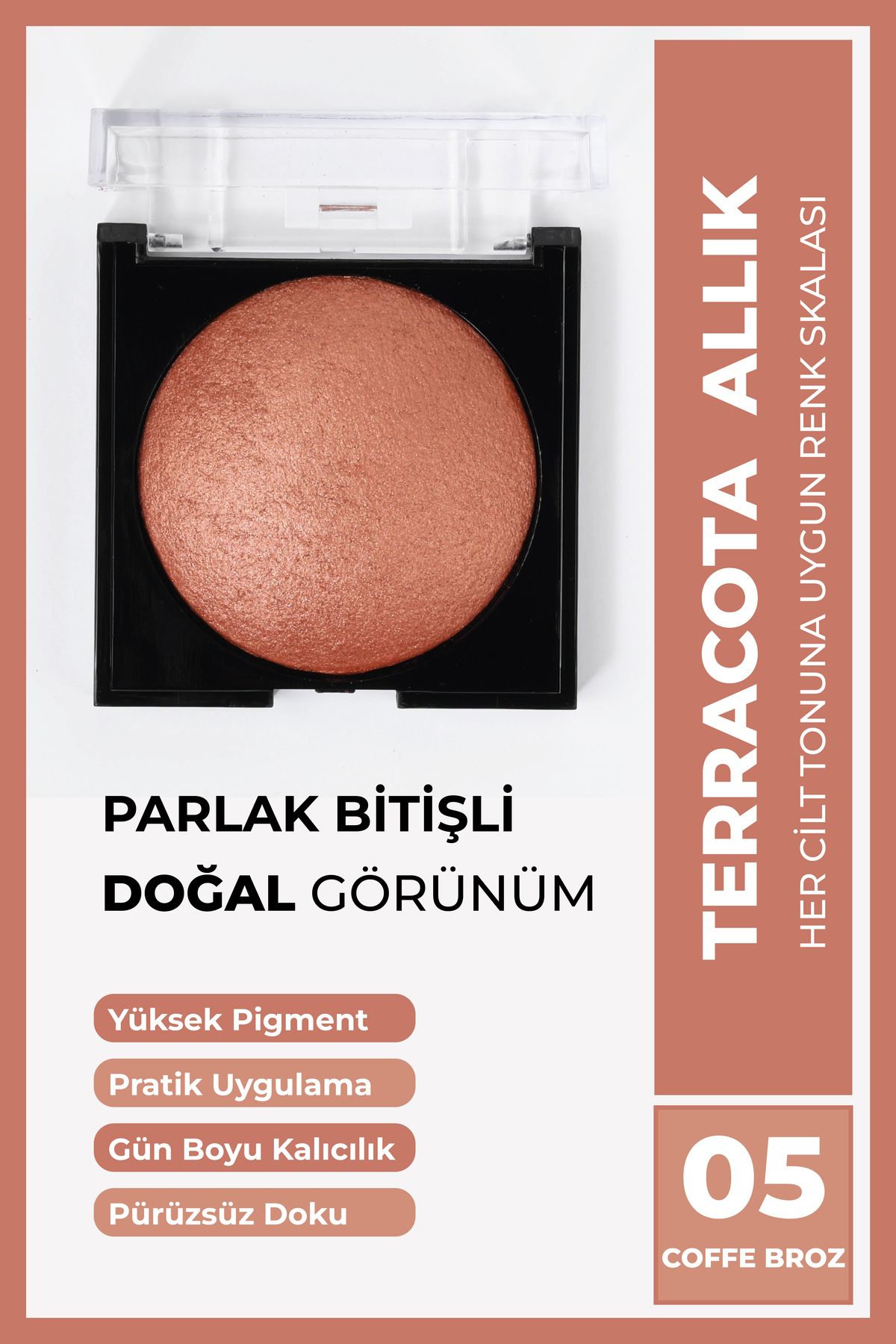 Cocosh She Terracota Allık 10Gr 05 Coffe Peac...