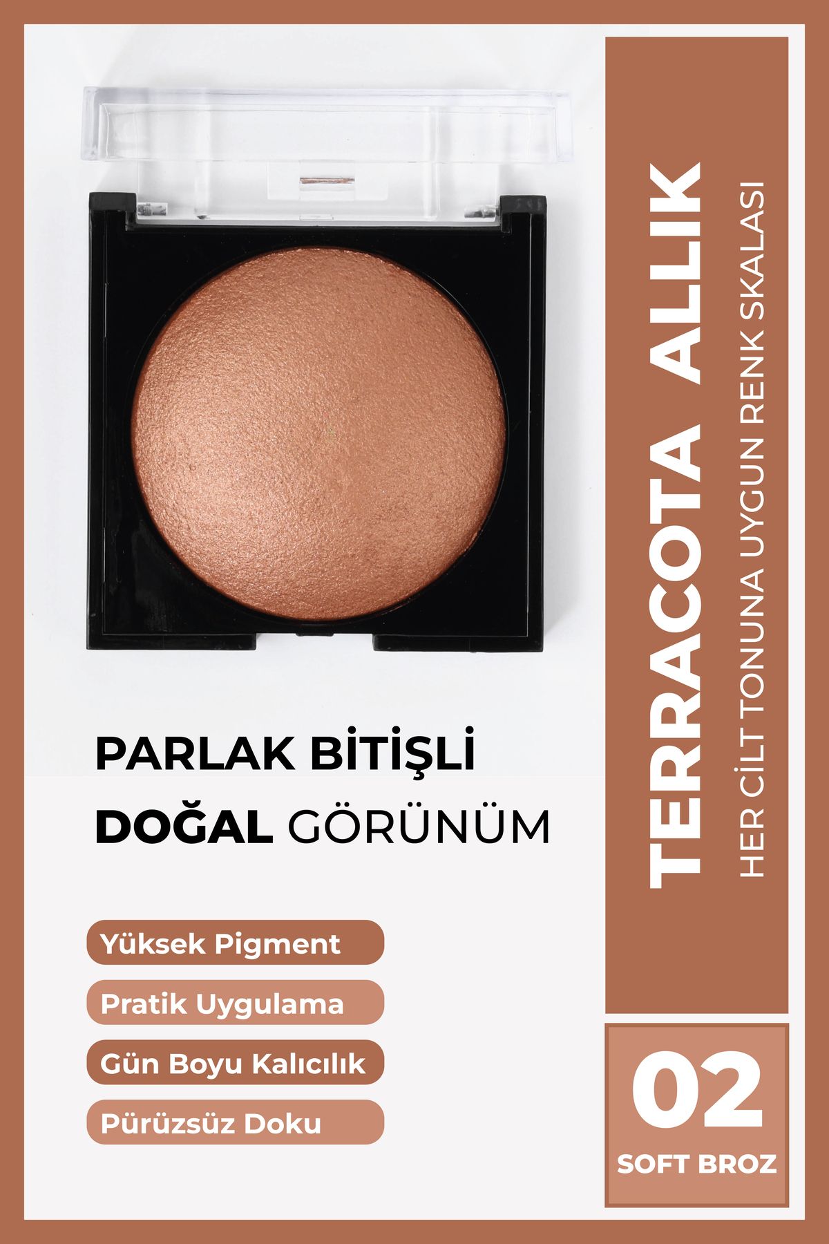 Cocosh She Terracota Allık 10gr 02 Soft Bronz...