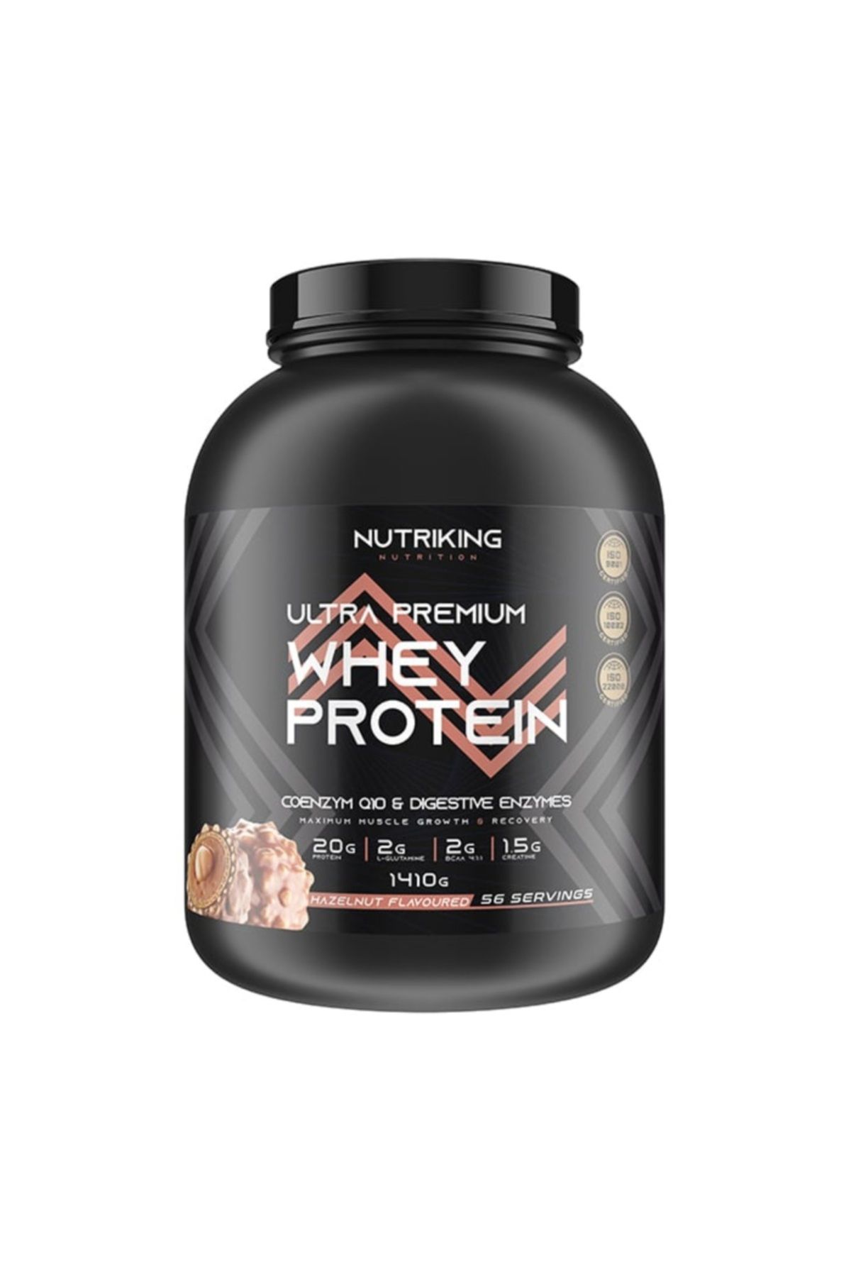 NutrikingWhey Protein 1410Gr 56 Servis Çikola...