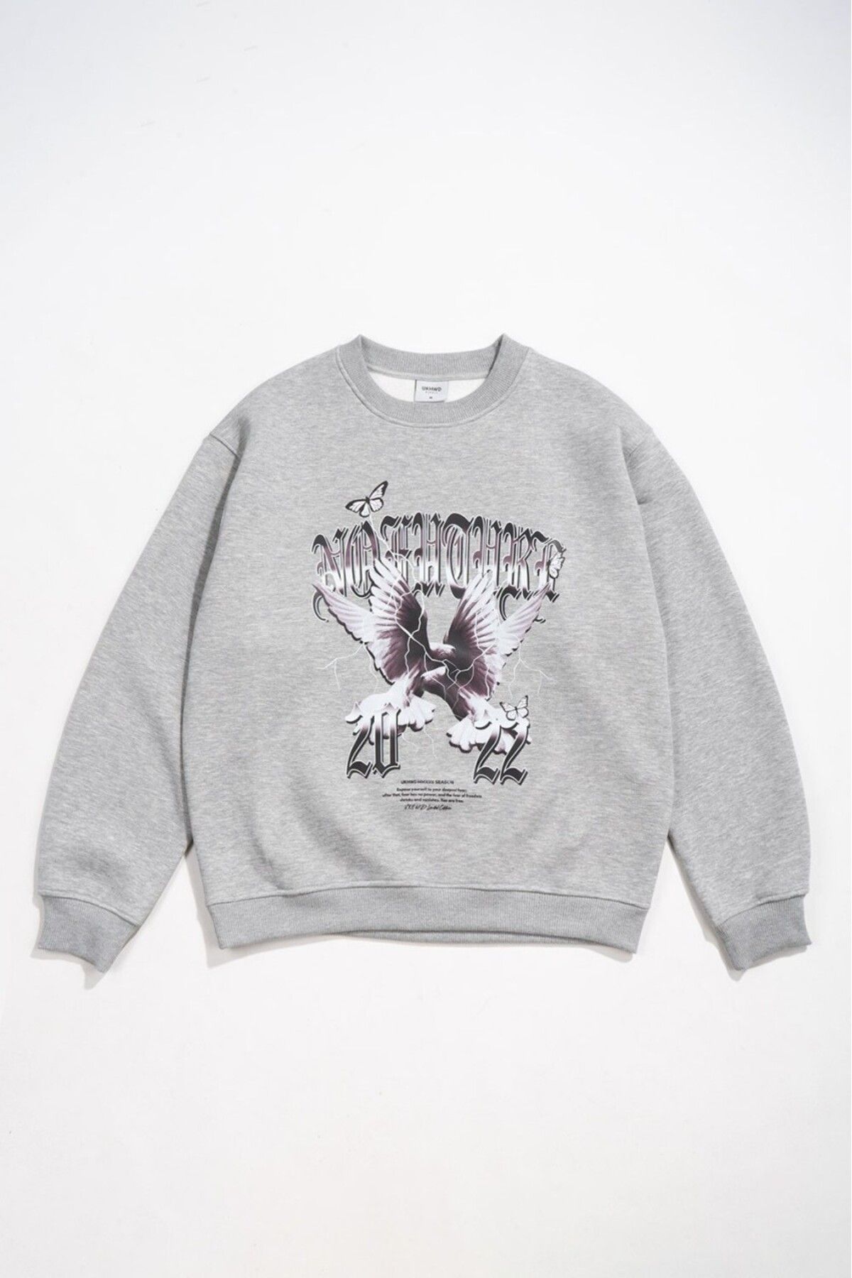 UKHWD SUPPLY Nowhere OversizeErkek Sweatshirt...