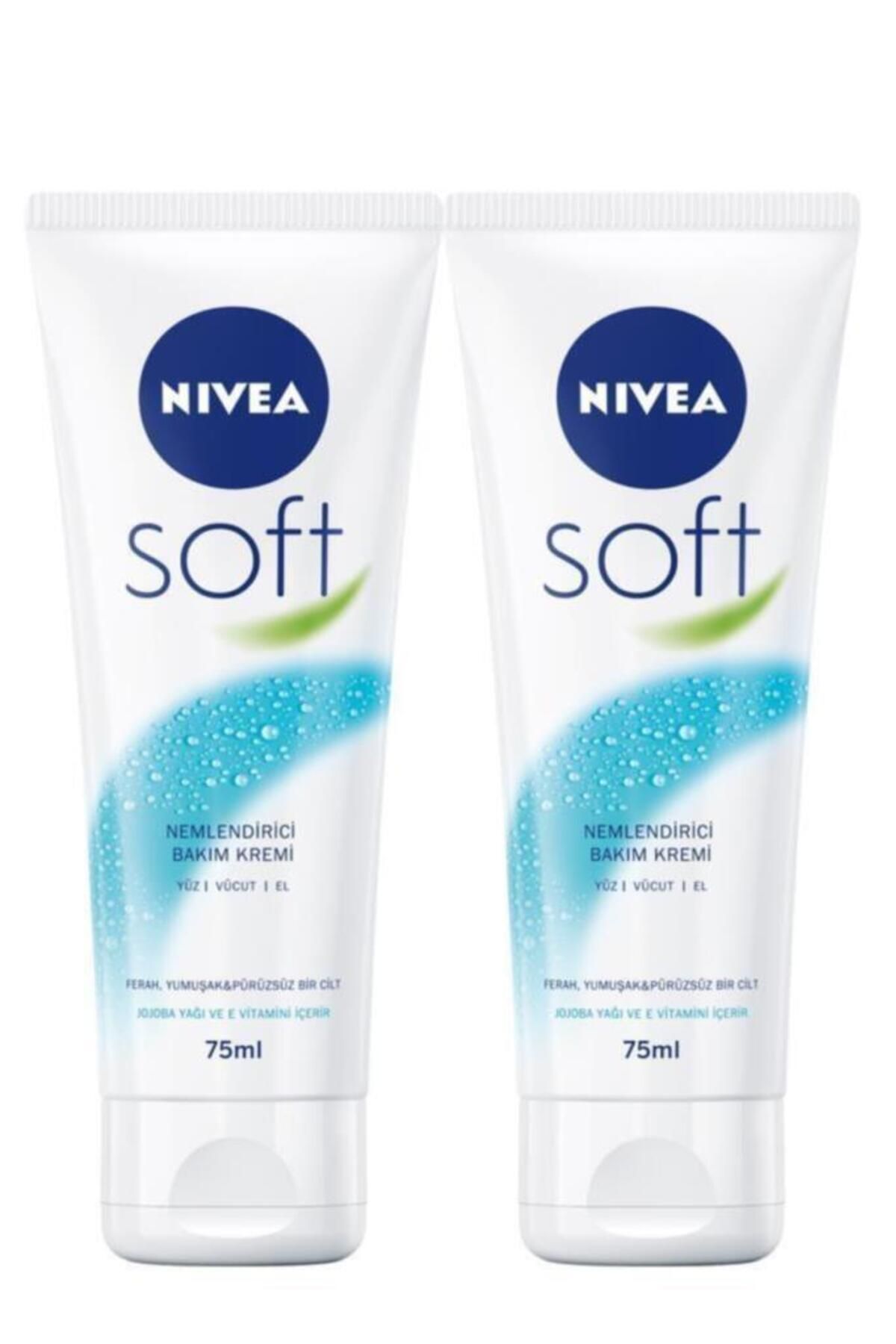 NIVEASoft Nemlendirici BakımKremi 75 ml X2