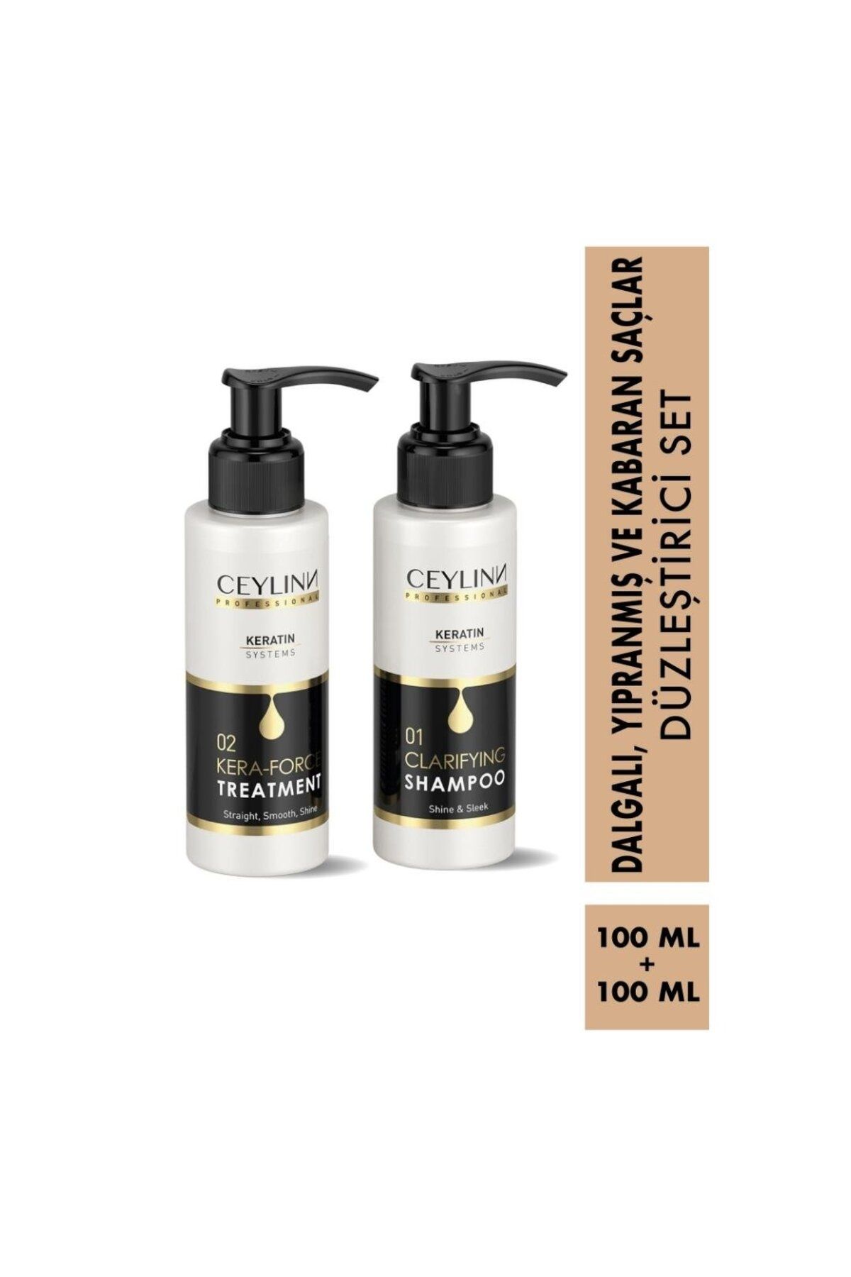 Ceylinn Keratin Set 100ml.Şampuan&krem