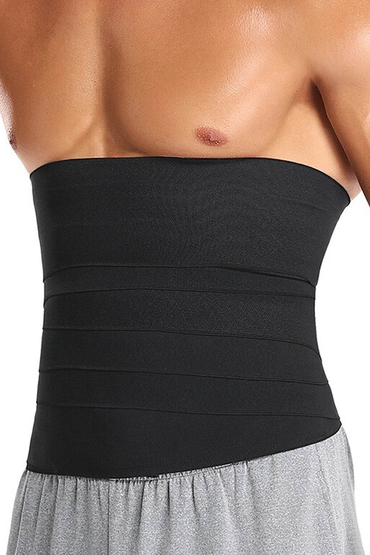 Dolamalı Beli Saran Inceltici Kum Saati Waist Trainer Bel Bandajı Korsesi Kadın-erkek