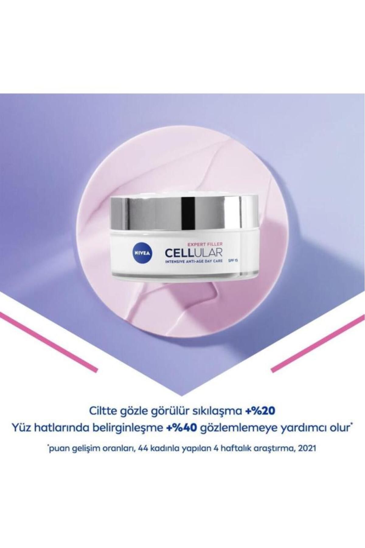 Expert Filler Yoğun Yaşlanma Karşıtı Gündüz Bakım Kremi 50ml, SPF30 Güneş Koruması, Hyaluronik Asit