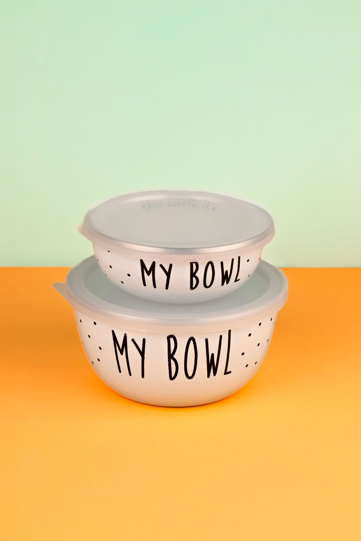 EMAYlab My Bowl Emaye MottoluKase Seti 12-14...