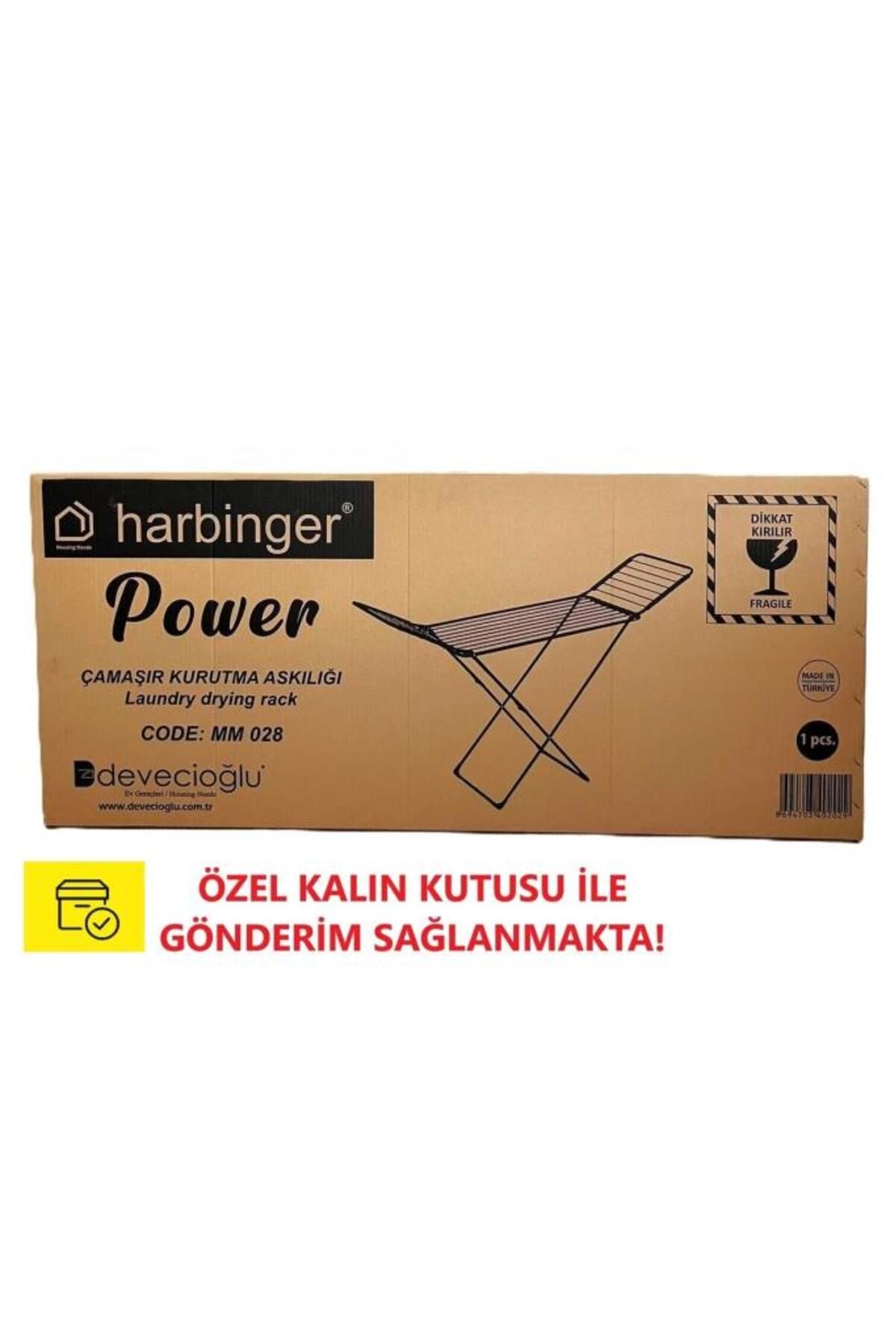 Harbinger MM028 POWER Kalın BORULU Ekstra Kurutma Kapasiteli Çamaşır Askısı