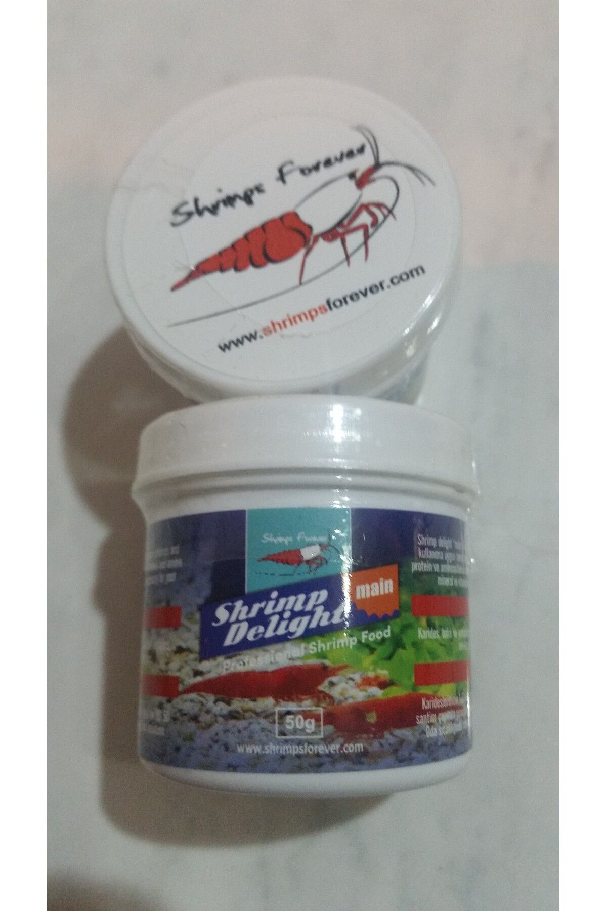 Shrimps Forever Shrimp Delight Main Karides Yemi - Lokumu Shrimp Food 50 Gram