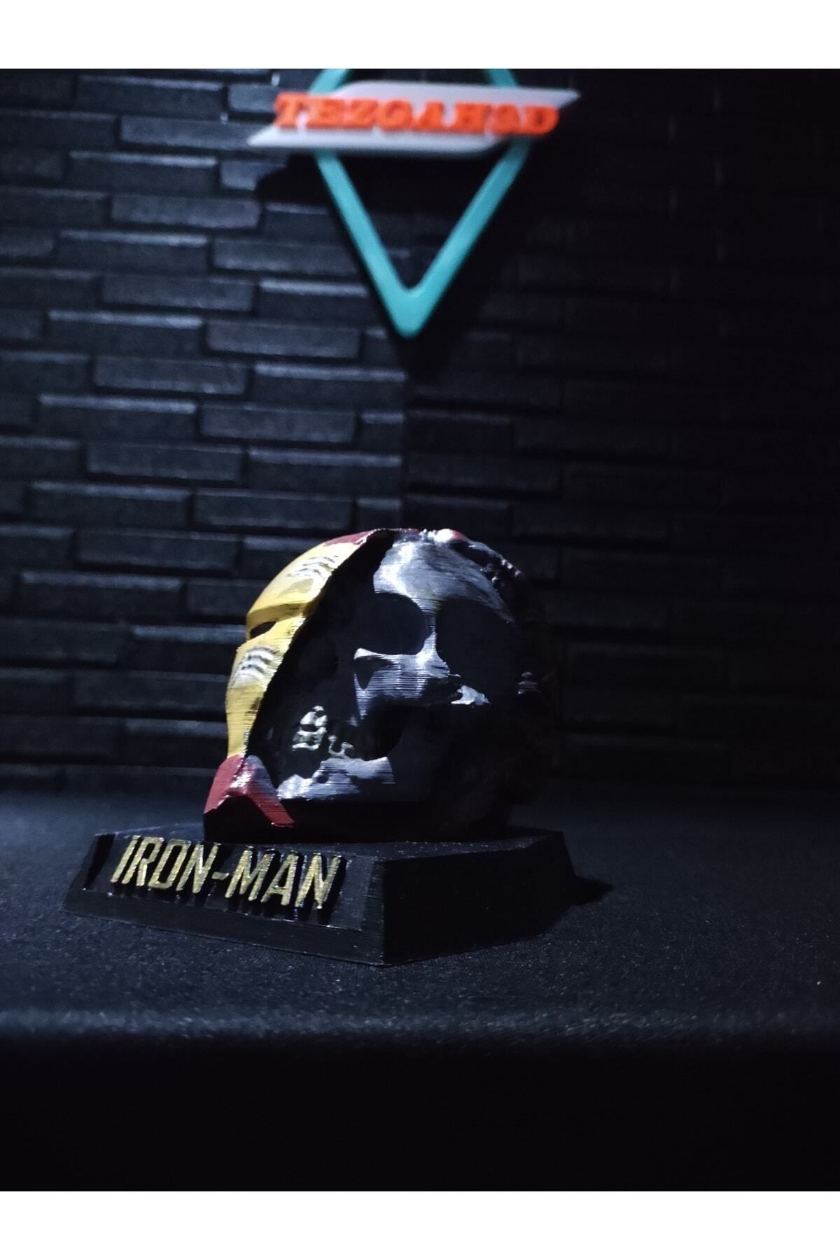 Ironman Kurukafa Büst/iron Man Kask Maske Büst Figür