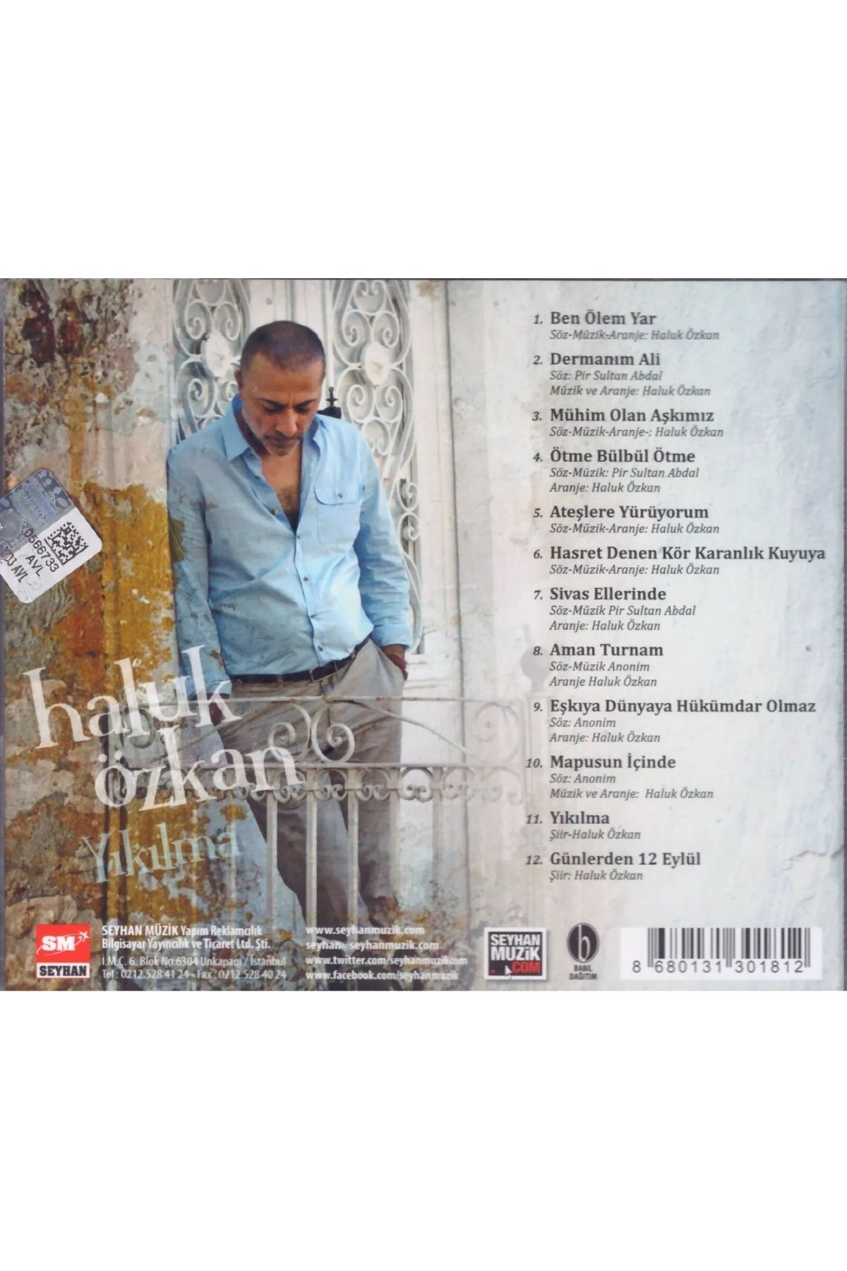 Haluk Özkan – Yıkılma (2014) CD