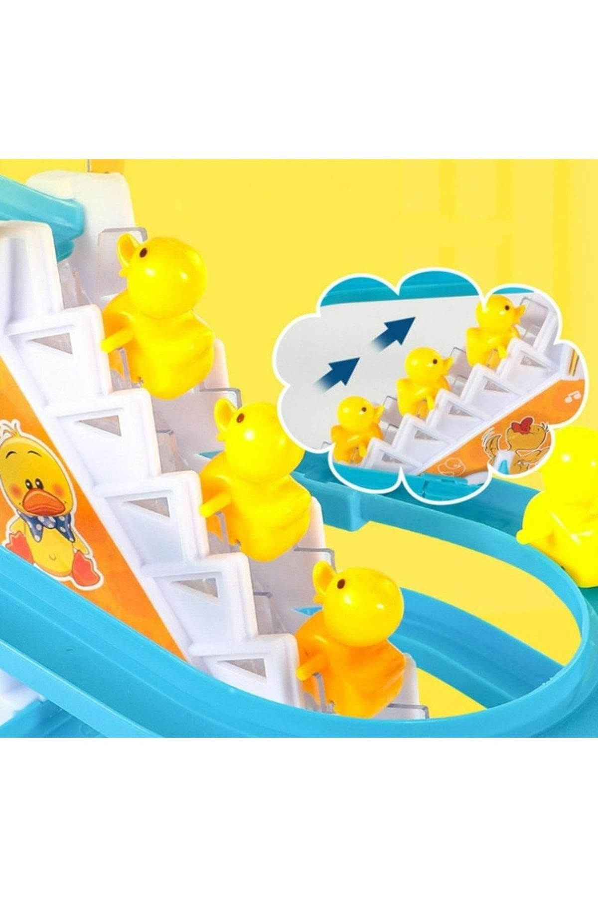 Toys 588-07 Small Duck 3 Ördekli Mediveli Oyuncak