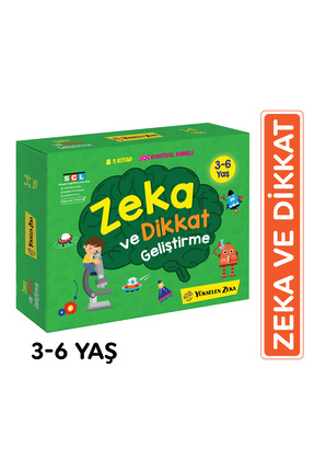 3-6 Yaş Zeka ve Dikkat Geliştirme Seti Image 0