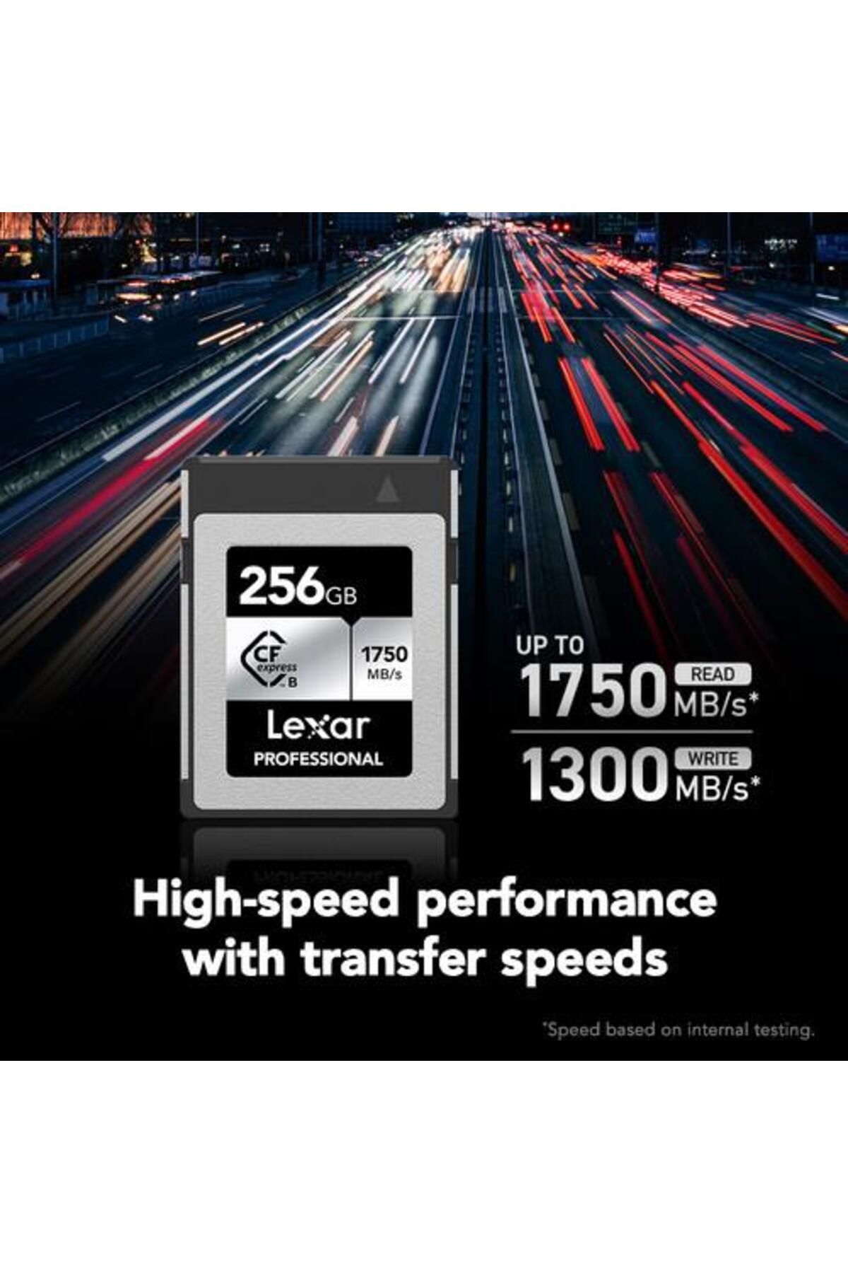 256GB CFexpress Type B 1750Mb/1300Mb Hafıza Kartı