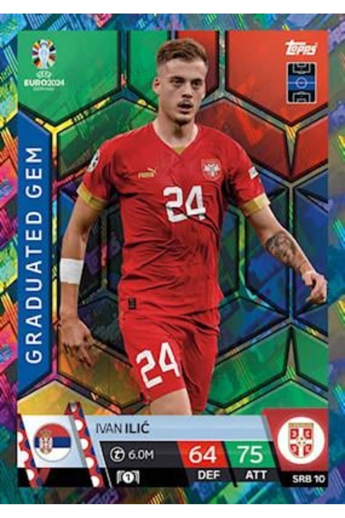 ToppsMatch Attax Euro 2024Futbol Kartları Sır...