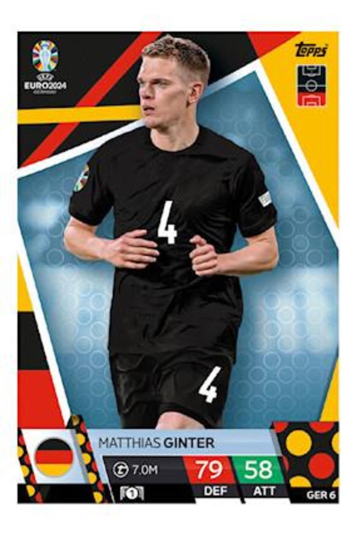 Topps Match Attax Euro 2024Futbol Kartları Al...