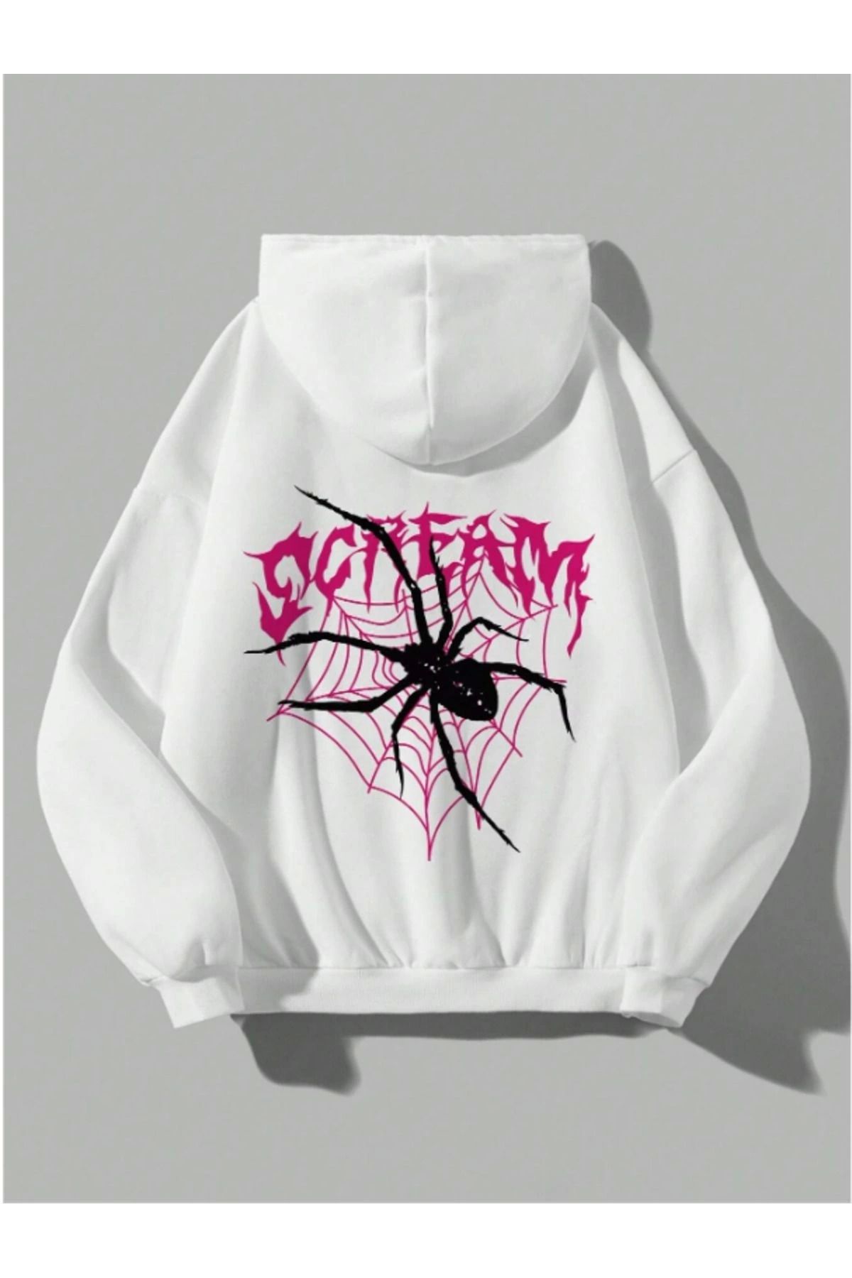 ViolonGothic Spider WebScream Oversize Unisex...