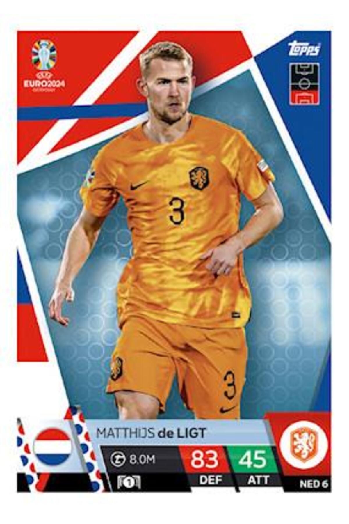 ToppsMatch Attax Euro 2024Futbol Kartları Hol...