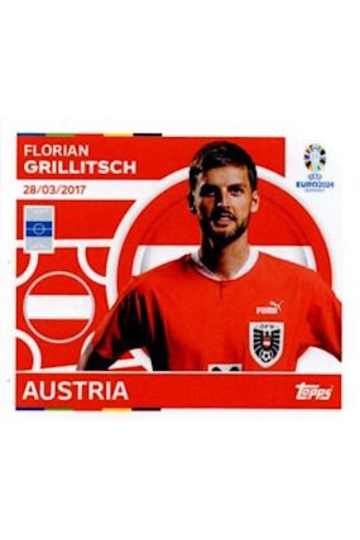 Topps Euro 2024 FutbolÇıkartmaları Florian Gr...