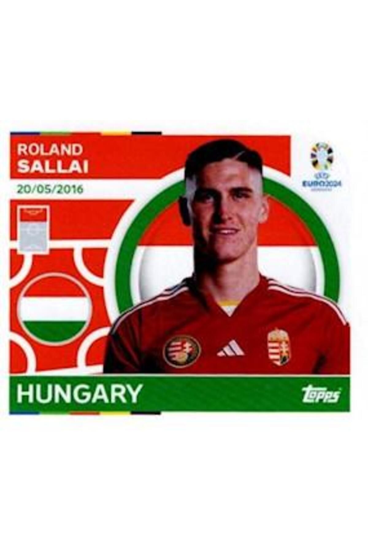 Topps Euro 2024 FutbolÇıkartmaları Roland Sal...