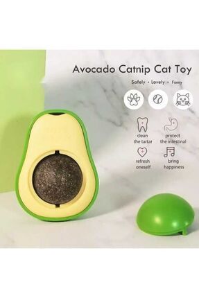 Avakado Kedi Naneli Catnip Yalama Oyun Topu Image 0
