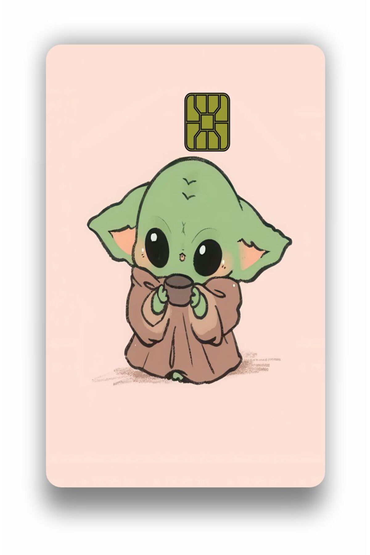 uzuntuning Baby Yoda BankaKartı Sticker Kapla...